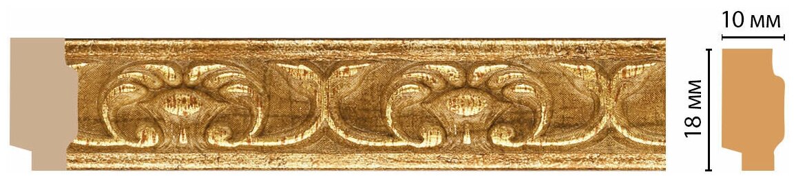 фото Молдинг DECOMASTER 158-126 (18*10*2400мм)