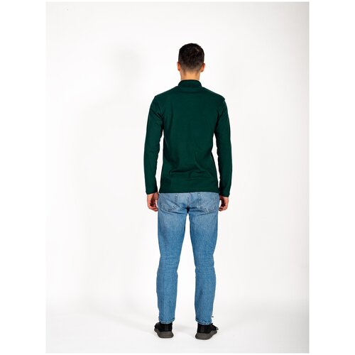 Рубашка-поло мужская длинный рукав РП102ТЗ 52-54