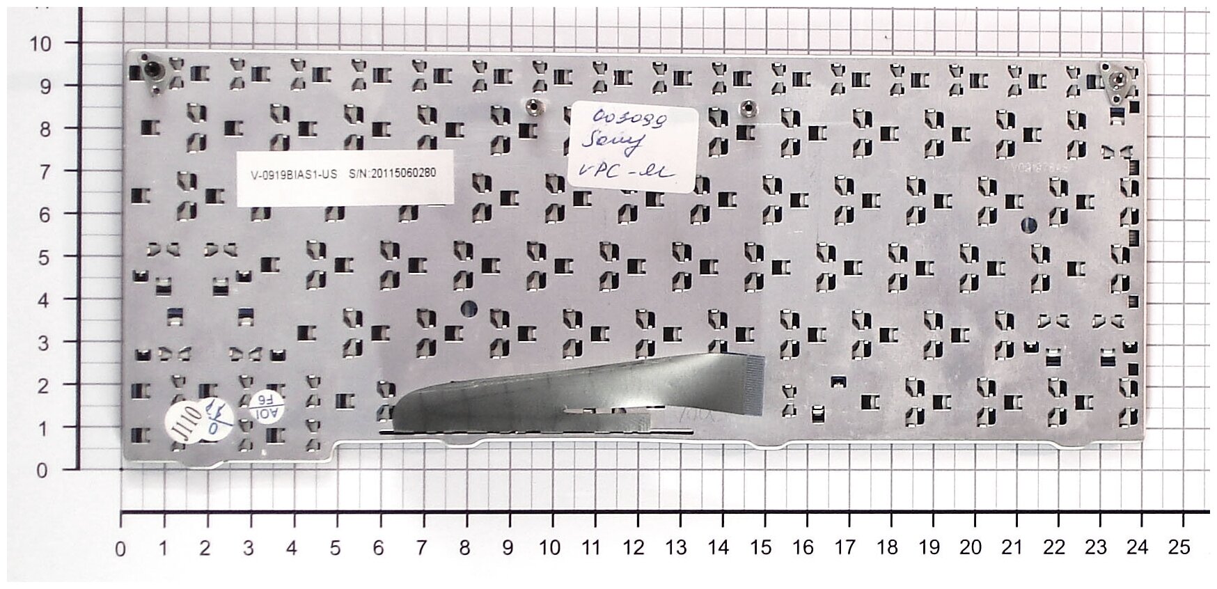 Клавиатура для ноутбука Sony Vaio V091978CS1 черная