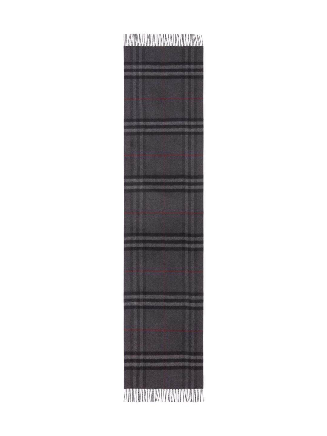 Шарф BURBERRY для взрослых и детей, one size, серый