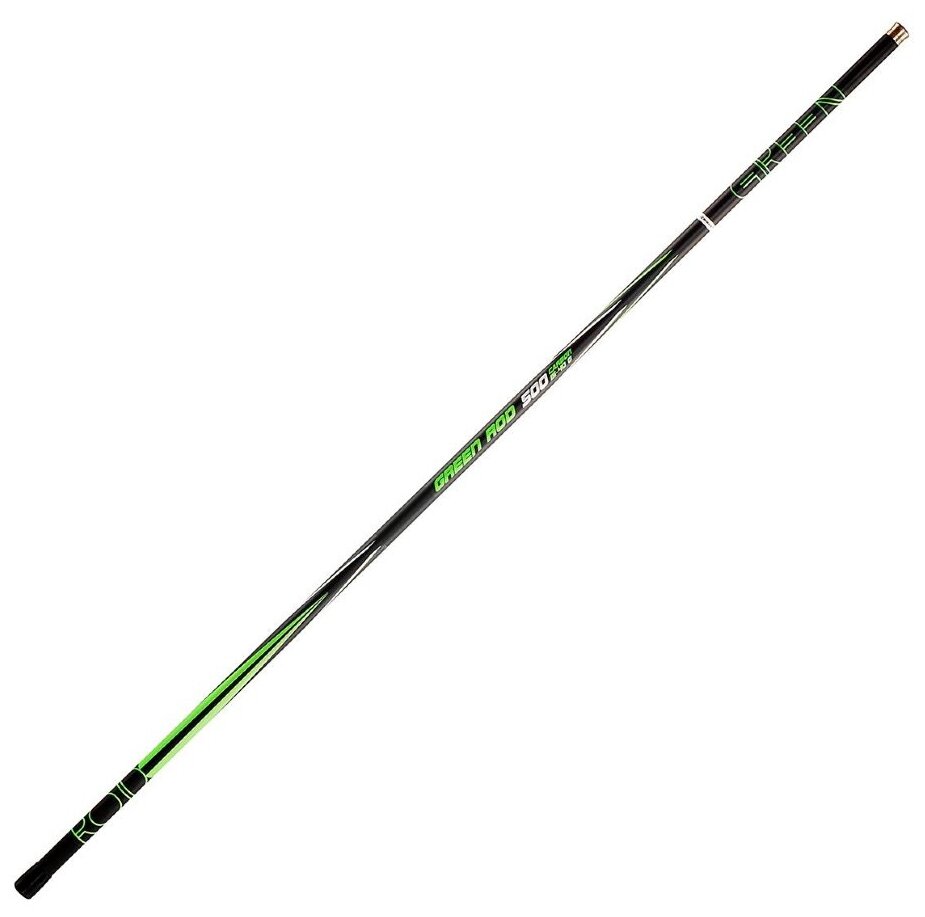 Удилище поплавочное Nisus Green Rod Carbon (N-GR-500), 5 м