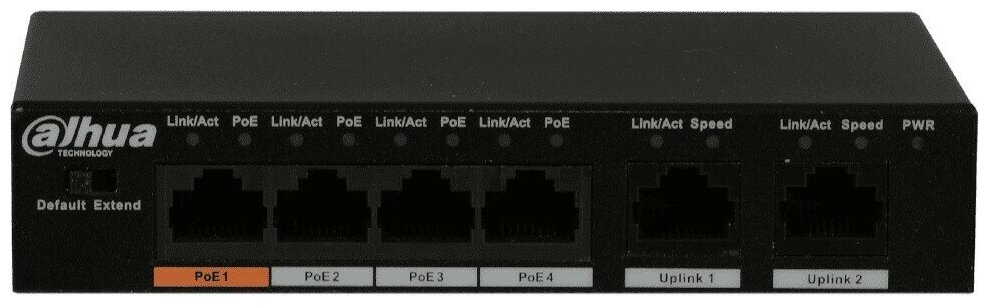 Коммутатор Dahua DH-PFS3006-4ET-60