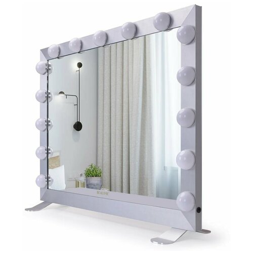 Зеркало гримерное OKIRO L611 (белое)