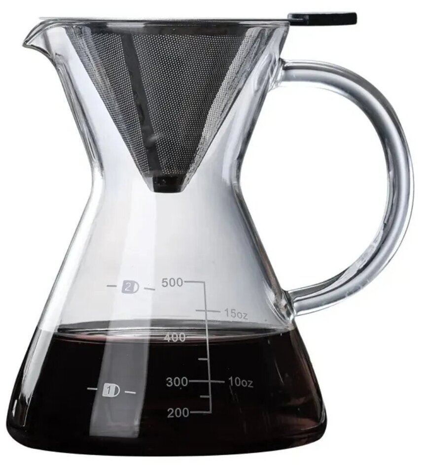 Кемекс (кофеварка) для приготовления кофе 500 мл с многоразовым фильтром