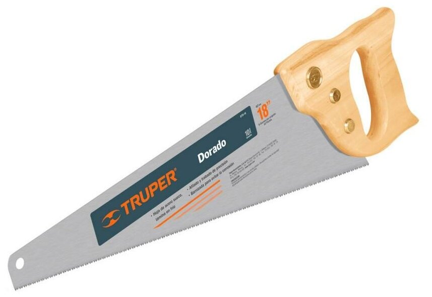 Ножовка по дереву Truper STD-22, 56см - фото №1