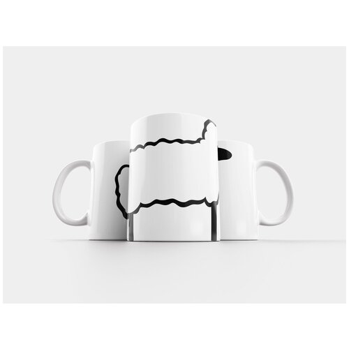 фото Кружка "ягненок, животное, шерсть" 320 мл lotsprints