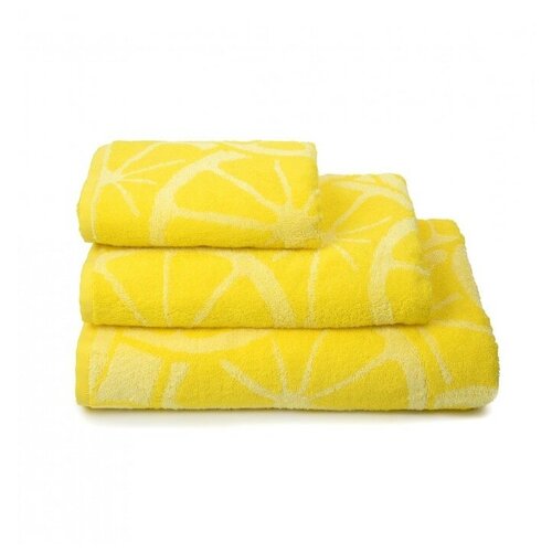 Полотенце махровое Lemon color, 50х90 см, цвет жёлтый