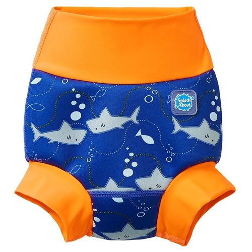 фото Плавки-подгузник детские splash about акуленок m