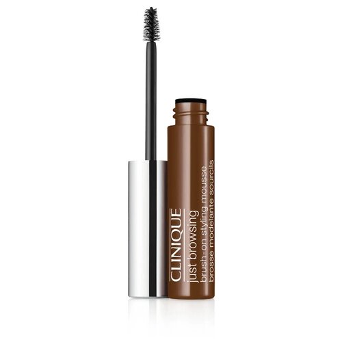 Clinique    Just Browsing Brush-On Styling Mousse, 2 , deep brown