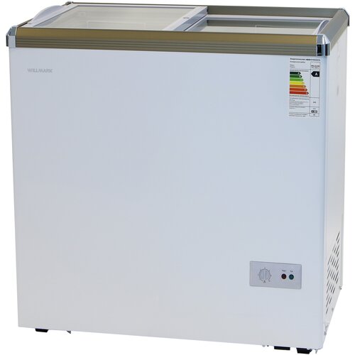 Морозильный ларь WILLMARK FSL-450X-4 420лдо -24С стекл 3 корззамок белый гар3 года 50170₽