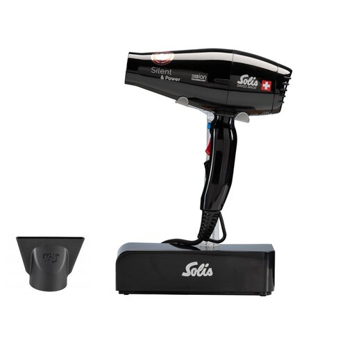 Фен Solis Silent & Power black