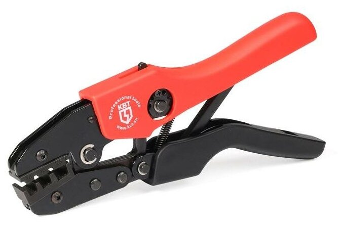 фото Кримпер для обжима неизолированных медных наконечников 0,5-10 мм СТК-05 КВТ