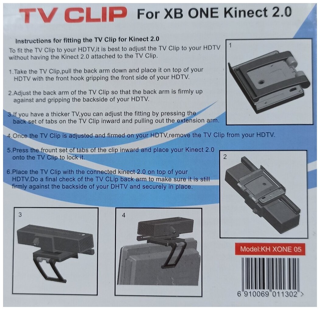 Крепление держатель на TV для XBOX ONE Kinect 20 KH XONE 05