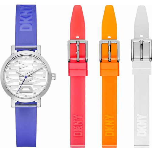 Наручные часы DKNY Soho, белый, синий