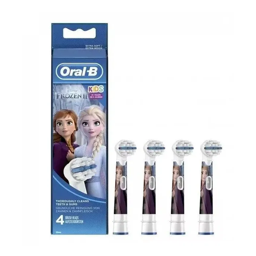 Насадки для детей Braun Oral-B Stages Kids Холодное сердце 2 (4 шт) подарочный набор oral b family pack электрические зубные щетки pro 500 stages power звездные войны