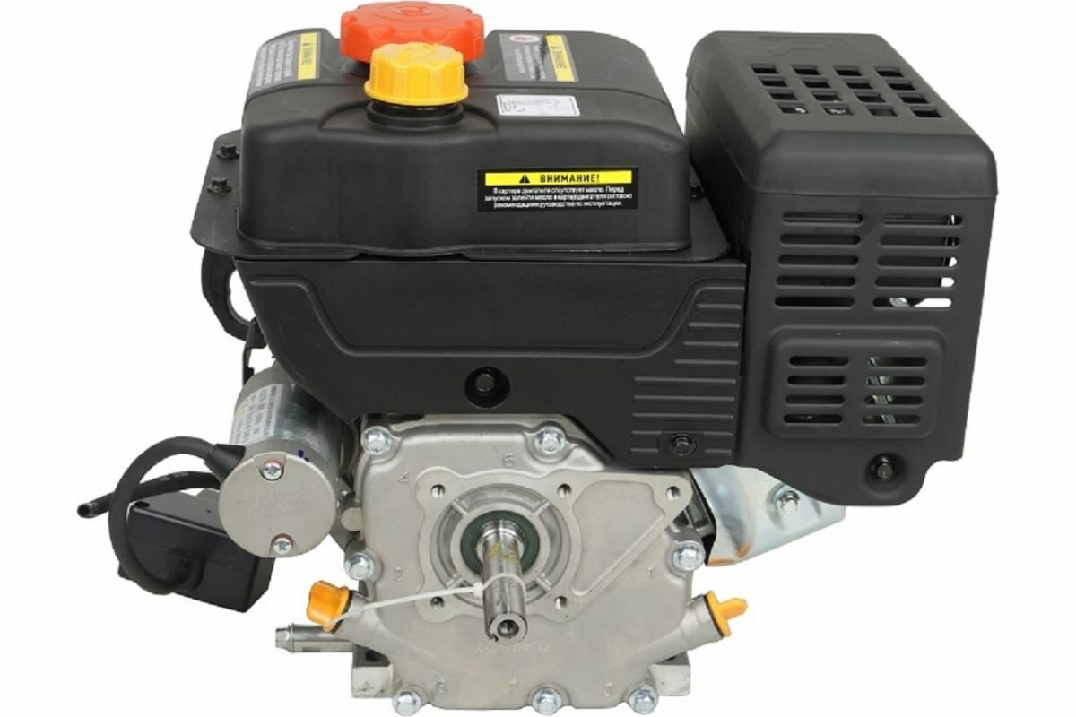 Двигатель бензиновый Loncin LC170FD(S) (A35 type) D19 (7л. с, 212куб. см, вал 19мм, ручной и электрический старт) — фото 6