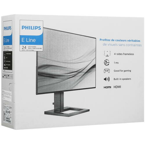 238" Монитор Philips 242E2FA (00/01) 1920x1080 75 Гц IPS