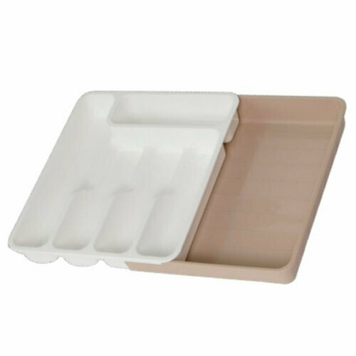 Лоток для столовых приборов раздвижной