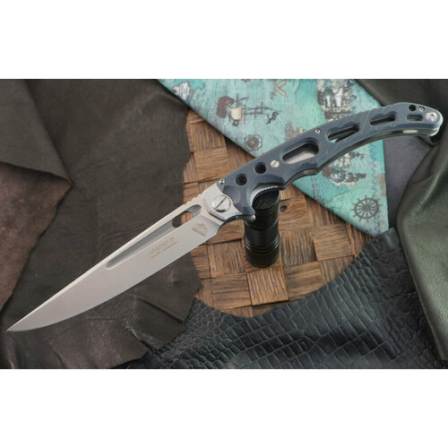 Большой складной нож нокс Аватар-Н , сталь D2, рукоять серый G-10 складной нож фсб в новом дизайне