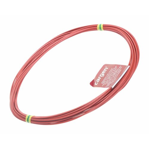 Провод монтажный пвам 10м ( 1.5 кв. мм) красный CARGEN провод монтажный пвам 10м сечение 1 5 кв мм зеленый cargen