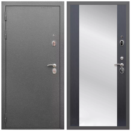 Дверь входная Армада Оптима Антик серебро / СБ-16 Венге МДФ панель 16 мм с зеркалом дверь входная стальная металлическая rex 19 арт сб 16 с зеркалом венге