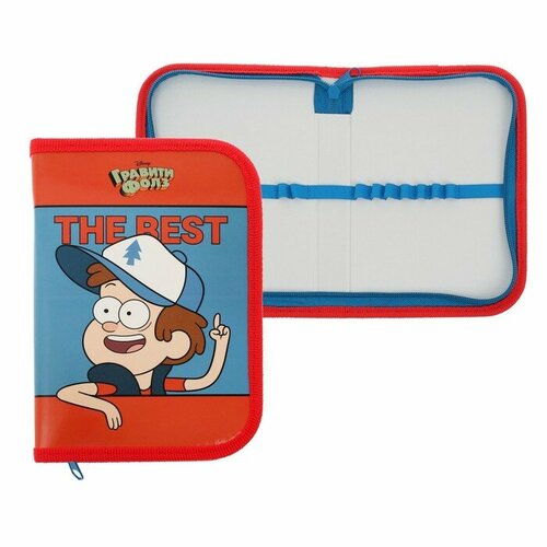 Gravity Falls Пенал 1 секция, 130 х 190 х 30 мм, 