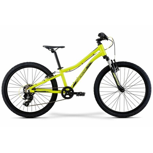 Подростковый велосипед Merida Matts J.24 Eco, год 2022, цвет Желтый-Черный