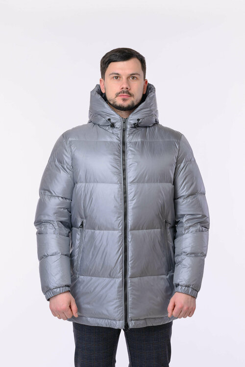 Куртка YIERMAN, размер 54, серый