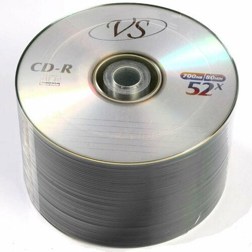 Диск CD-R VS 700 Mb, 52x, Bulk (50), (50/600) 20137 {VSCDRB5003} vs vs cd r оптический диск cd r vscdrb5003