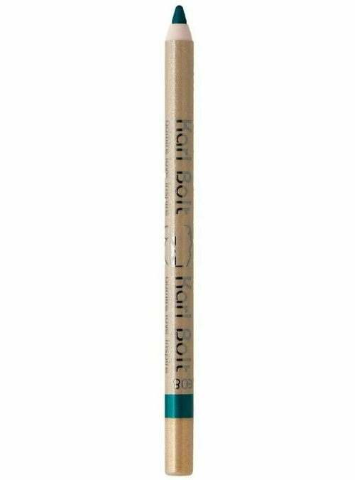 KARL BOLT Водостойкий восковой карандаш для глаз Каял-Подводка-Тени 4в1, тон KB E08 Джунгли