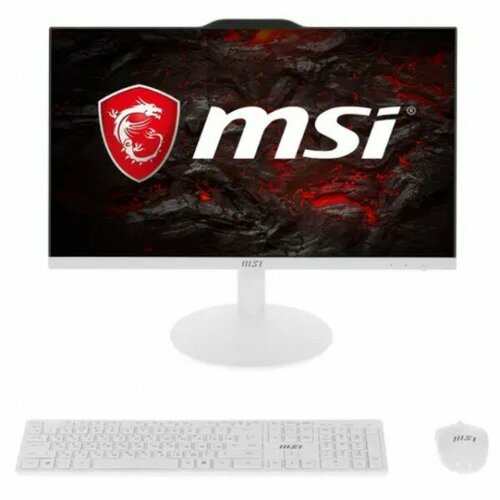 Моноблок MSI Pro AP242 12M-232XRU 23.8 Full HD i5 12400 (2.5) 16Gb SSD512Gb UHDG 730 noOS GbitEth WiFi BT 120W клавиатура мышь Cam белый 1920x1080