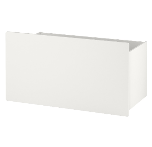 Выдвижной ящик смостад 90 x 49 x 48 см для скамьи, белый