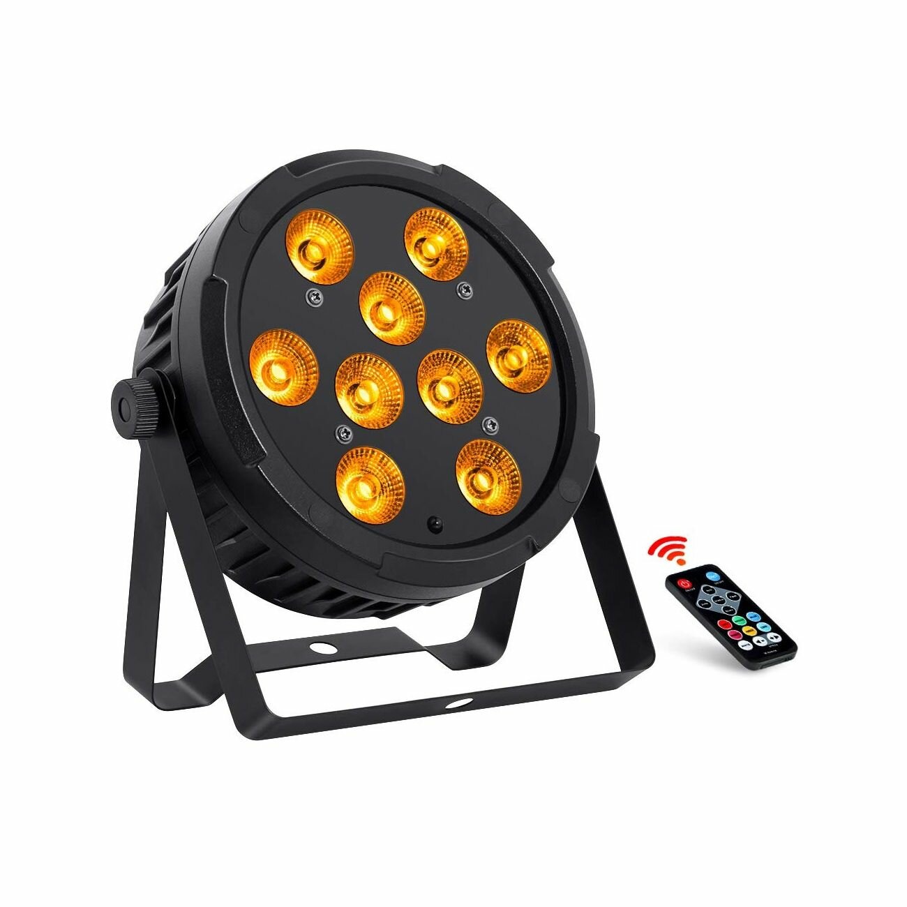 INVOLIGHT LEDPAR9HEX - светодиодный прожектор RGBWA+UV 9шт. DMX-512, ИК-ДУ