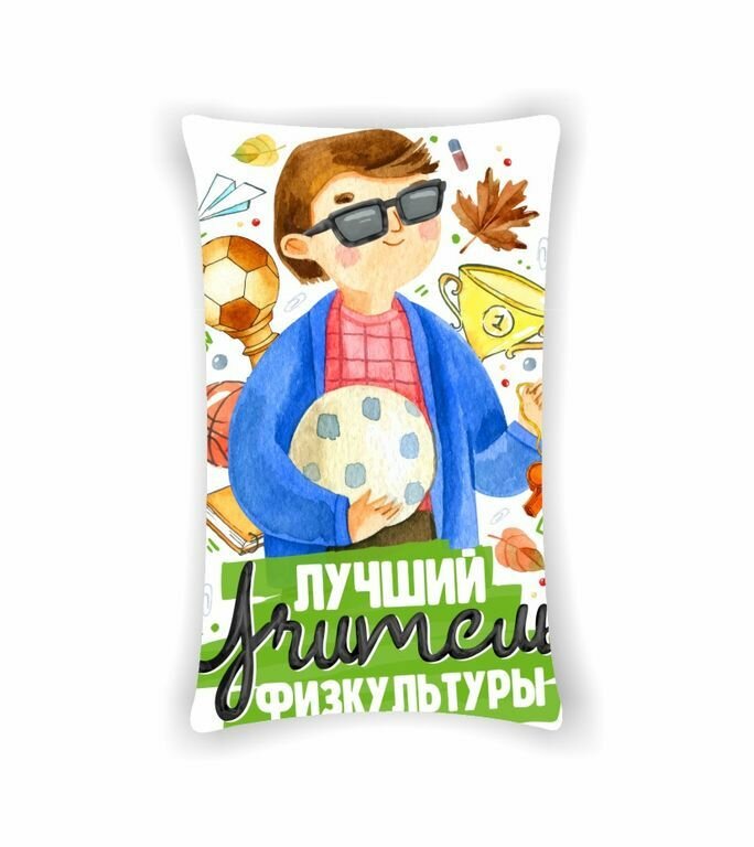 Подушка ко Дню учителя №14