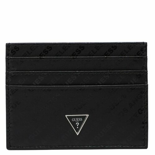 Кредитница GUESS, черный картхолдер gucci ophidia card case серый