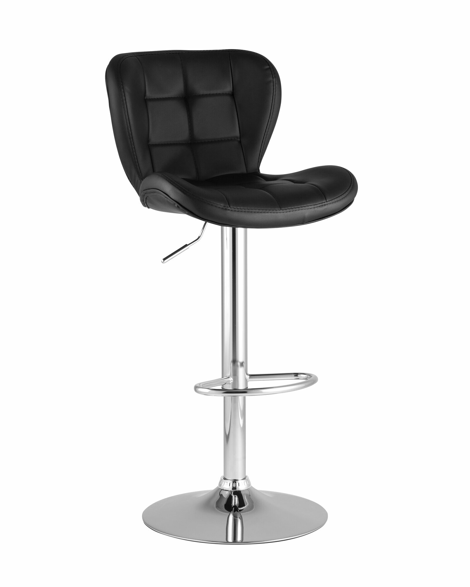 Барный стул Stool Group PORSCHE BLACK, черный/серебро Hoff - фото №3