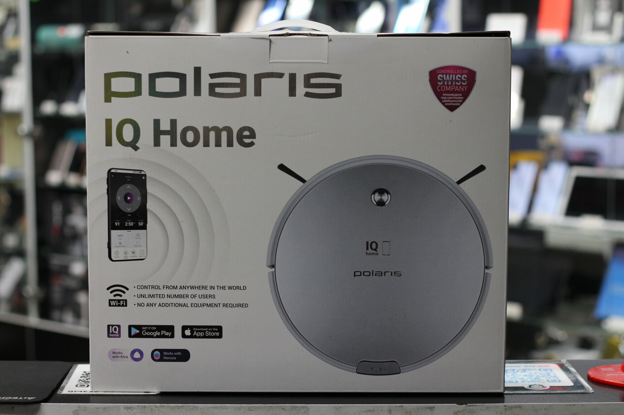 Робот-пылесос Polaris PVCR 0833 WI-FI IQ Home