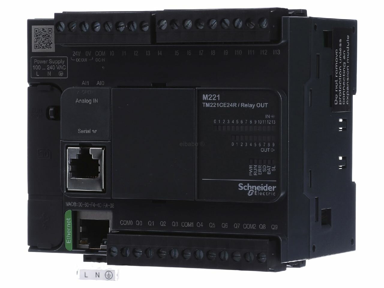 Компактный PLC-CPU-модуль PLC-CPU-модуль TM221CE24R – Schneider Electric – 3606480648779