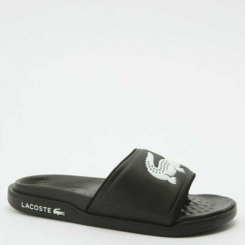 фото Шлепанцы lacoste, размер 38, черный