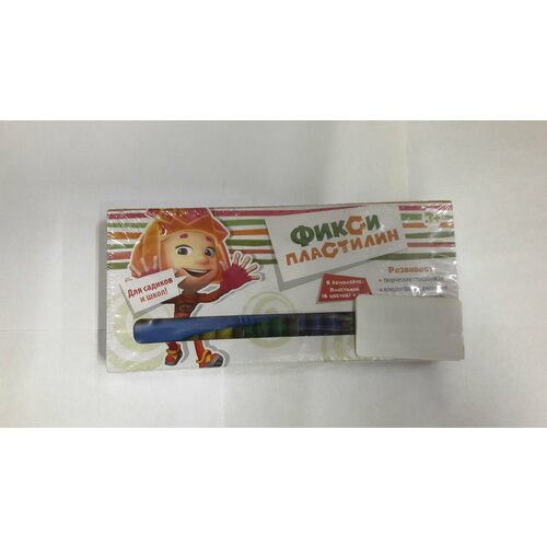 Пластилин Фикси 6 цв 100 г стек 295₽
