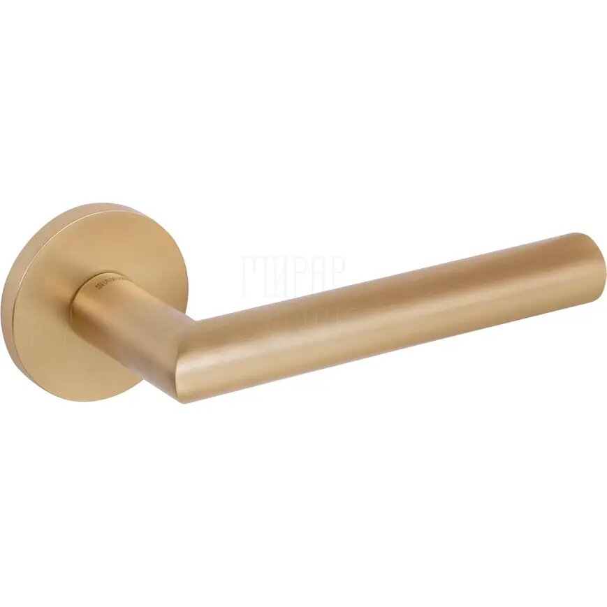 Дверная ручка на круглой розетке Fuaro (Фуаро) "BARREL" K. SLR52 золото
