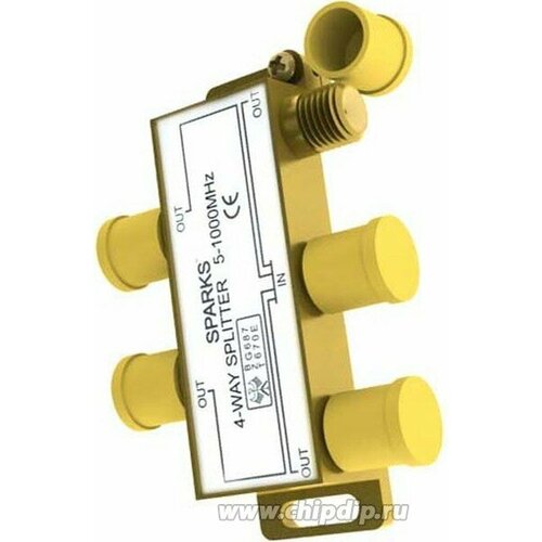 SG1176 Разветвитель антенный на 4ТВ 5-1000мгц улучшенный OBSOLETE 990₽