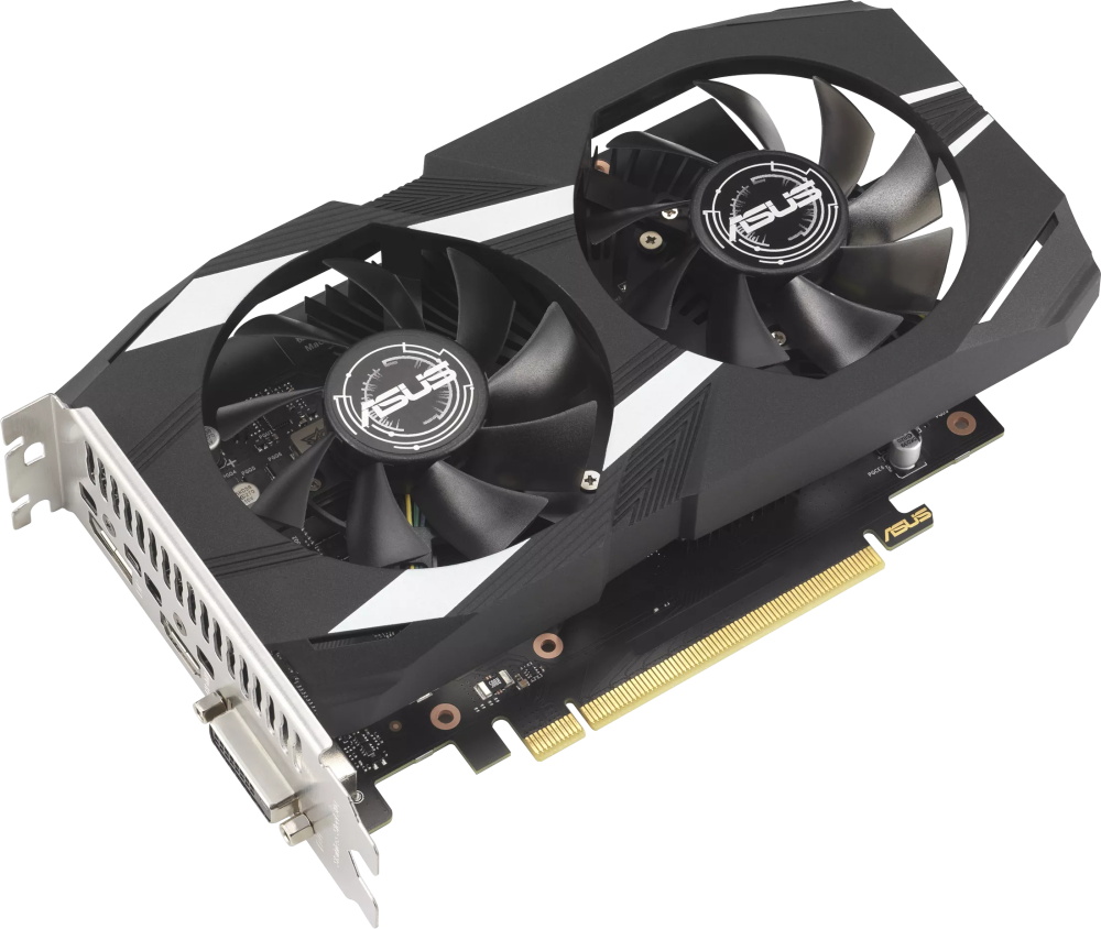 Видеокарта NVIDIA GeForce RTX 3050 ASUS OC 6Gb (DUAL-RTX3050-O6G)