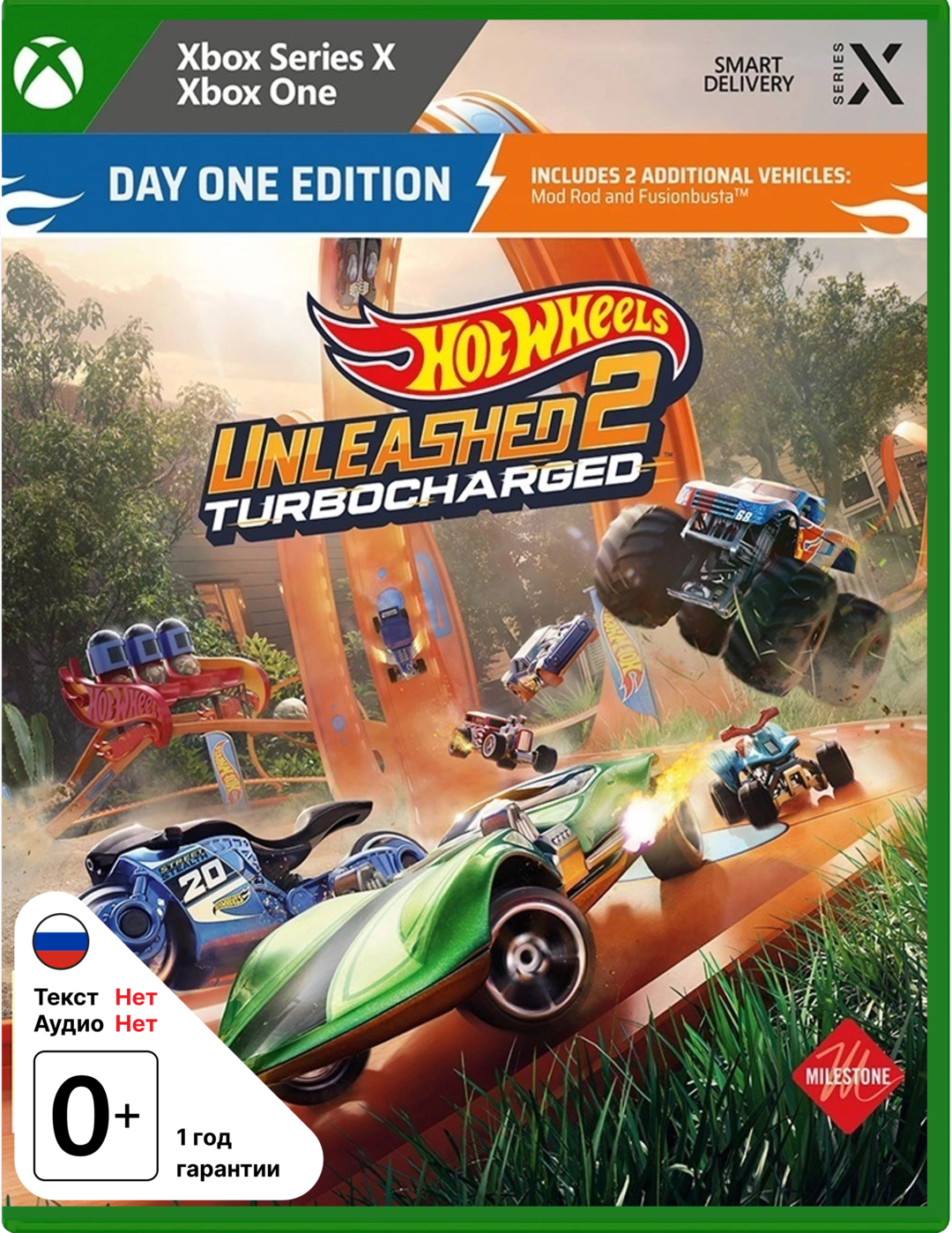 Игра Hot Wheels Unleashed 2 Day 1 Edition (Xbox Series X, XBX, английская версия)