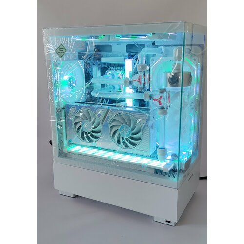 Игровой компьютер водопад Core i5 / RTX 3070 / ОЗУ 32ГБ с водяным охлаждением