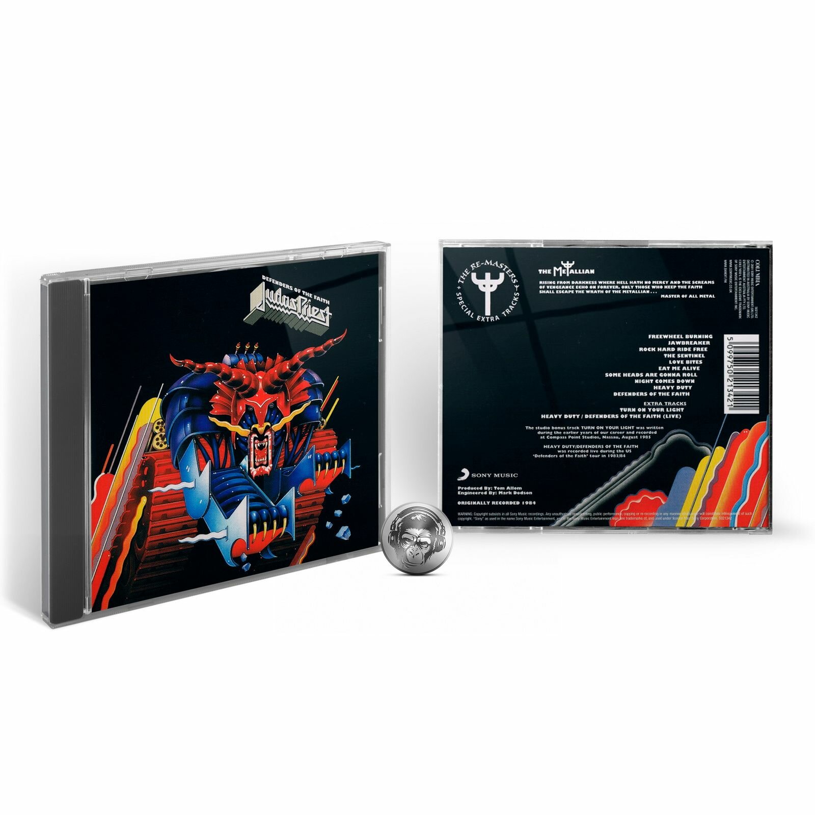 Judas Priest - Defenders Of The Faith (1CD) 2001 Columbia, Jewel Аудио диск