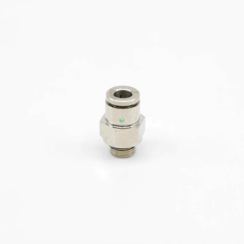 PRPD-1/4-8 Pemaks - Штуцер прямой с нар. резьбой цанговый R1/4-8 мм, нержавеющий