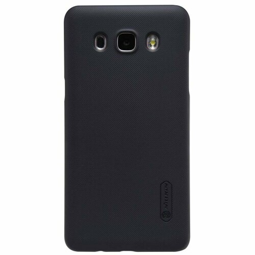 Накладка пластиковая Nillkin Frosted Shield для Samsung Galaxy J5 (2016) J510 черная силиконовый чехол mcover на samsung j5 2016 samsung j510 с рисунком японский дракон инь аниме