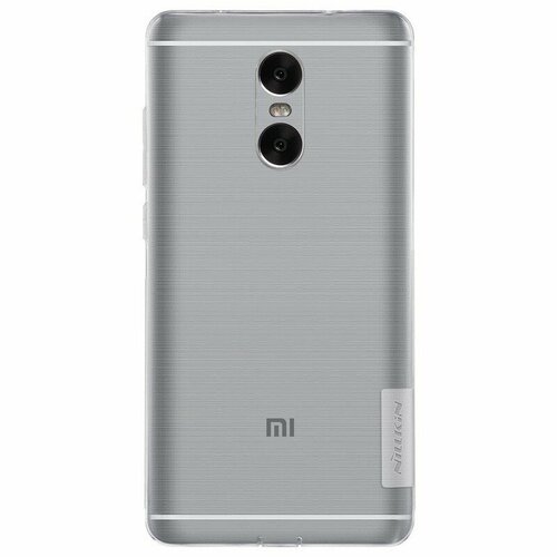 Накладка силиконовая Nillkin Nature TPU Case для Xiaomi Redmi Note 4 прозрачная накладка nillkin nature tpu pro case силиконовая для xiaomi mi 12t redmi k50 ultra прозрачная