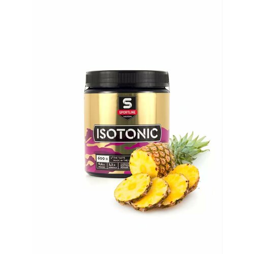 Изотоник SportLine IsoTonic, ананас, 600 г